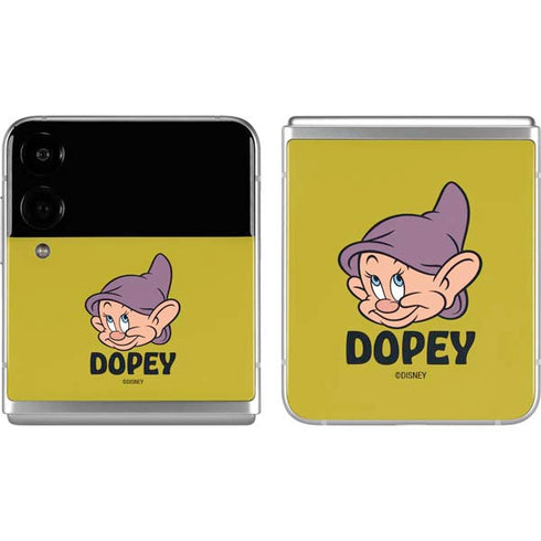 Disney Snow White Dopey Dwarf Galaxy Z Flip4 5G Skin